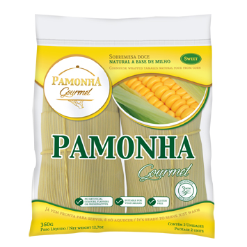 Pamonha doce congelada 100% natural