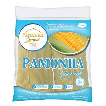 Pamonha light congelada 100% natural